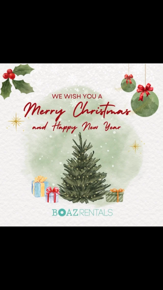 From the BOAZ Rentals family to your loved ones: We wish you a Merry Christmas and a Happy New Year! 🎄🎁✨🧡 — www.boazrentals.com

#boazrentals #christmas #newyear #holidays2025 #vacation #planning #travel #adventure #experience #visitalgarve #visitportugal #algarve #portugal